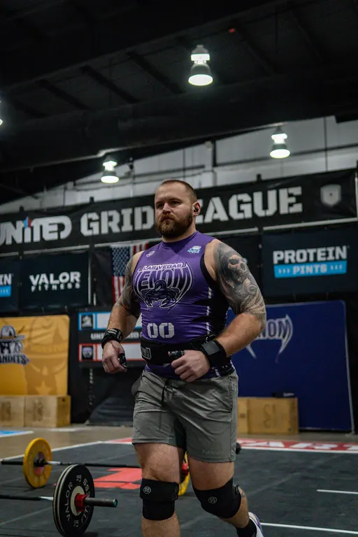 Tyler Anderson deadlift