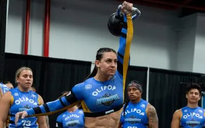 Tampa Bay Brigade in a kettlebell race