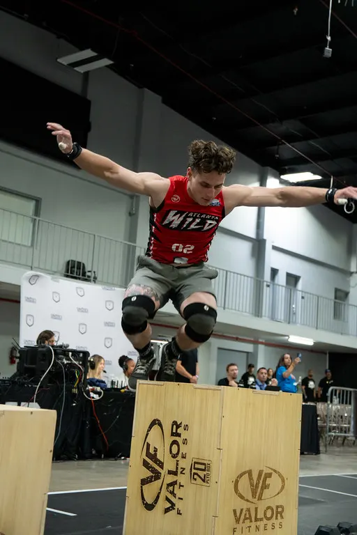 Trey Gordon box jump
