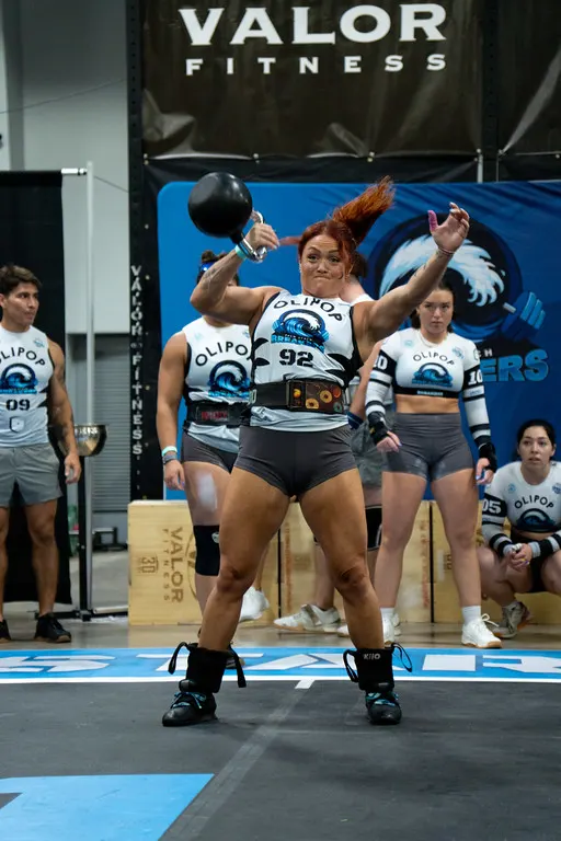 Shay Newell kettlebell snatch