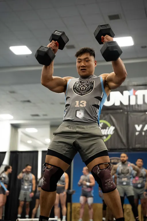 Daniel Lynne dumbbell thruster