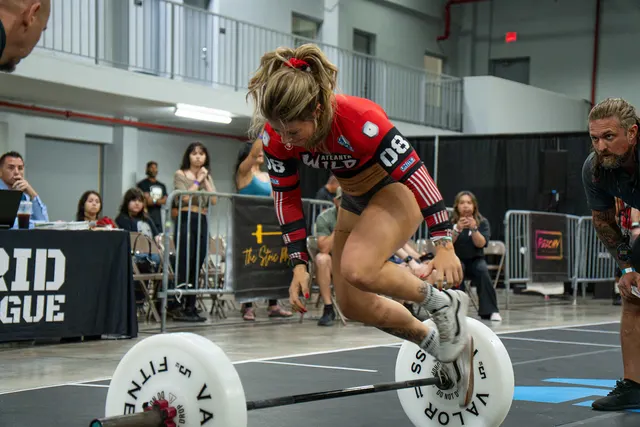 Nicole Hunt burpee
