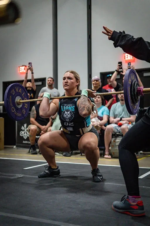 Bailey Yarbrough front squat