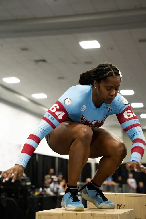 Jordyn Hankins box jump