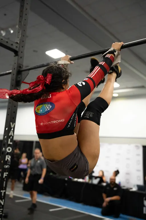 Megha Patel rope climb