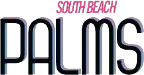 South Beach Palms logo.