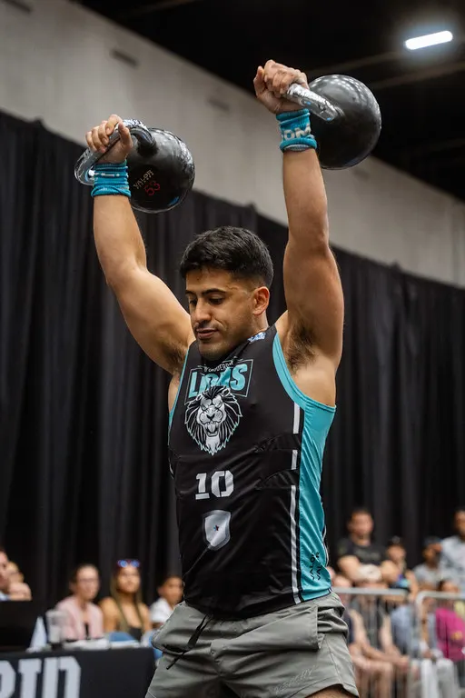 Alexander Velez dumbbell overhead