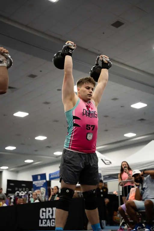 Clark Lawson kettlebell snatch
