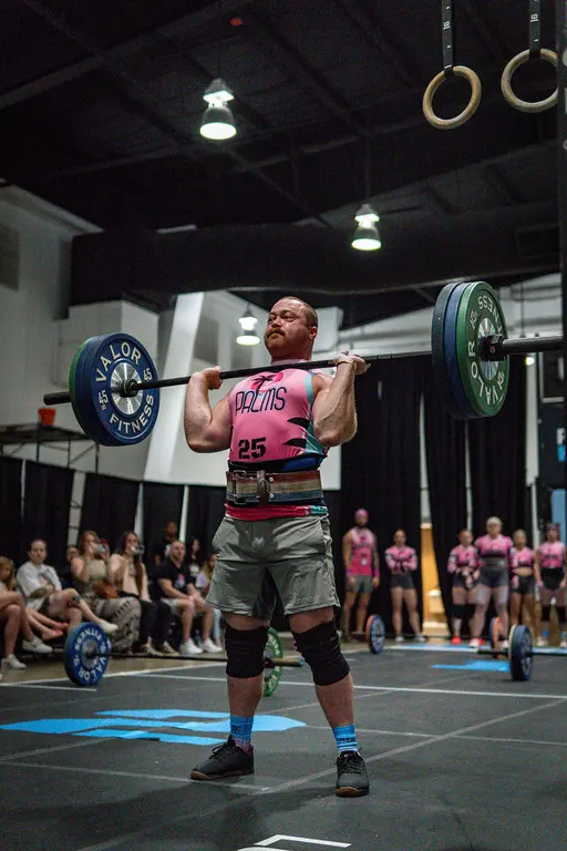 Tyler Davis front squat