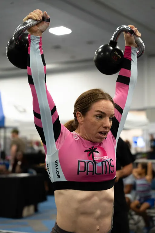 Katrina Rasmussen kettlebell squat