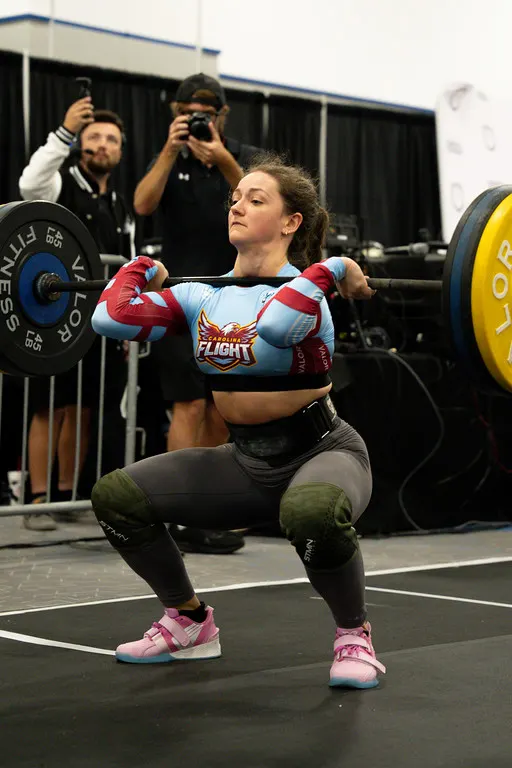 Alexis Turpin front squat