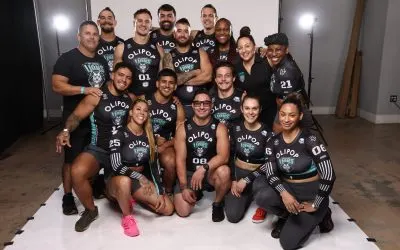 The New York Wolves team