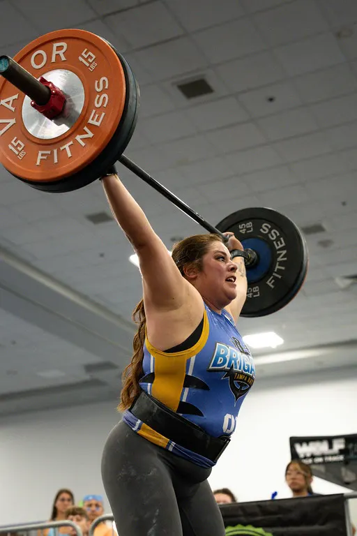 Brittany Latham overhead