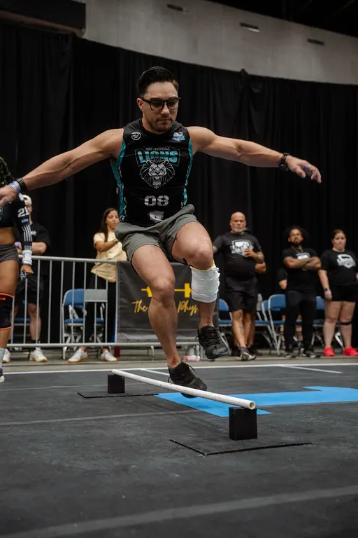 Eric Cardona jumping