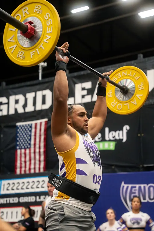 Camron Colbert front squat