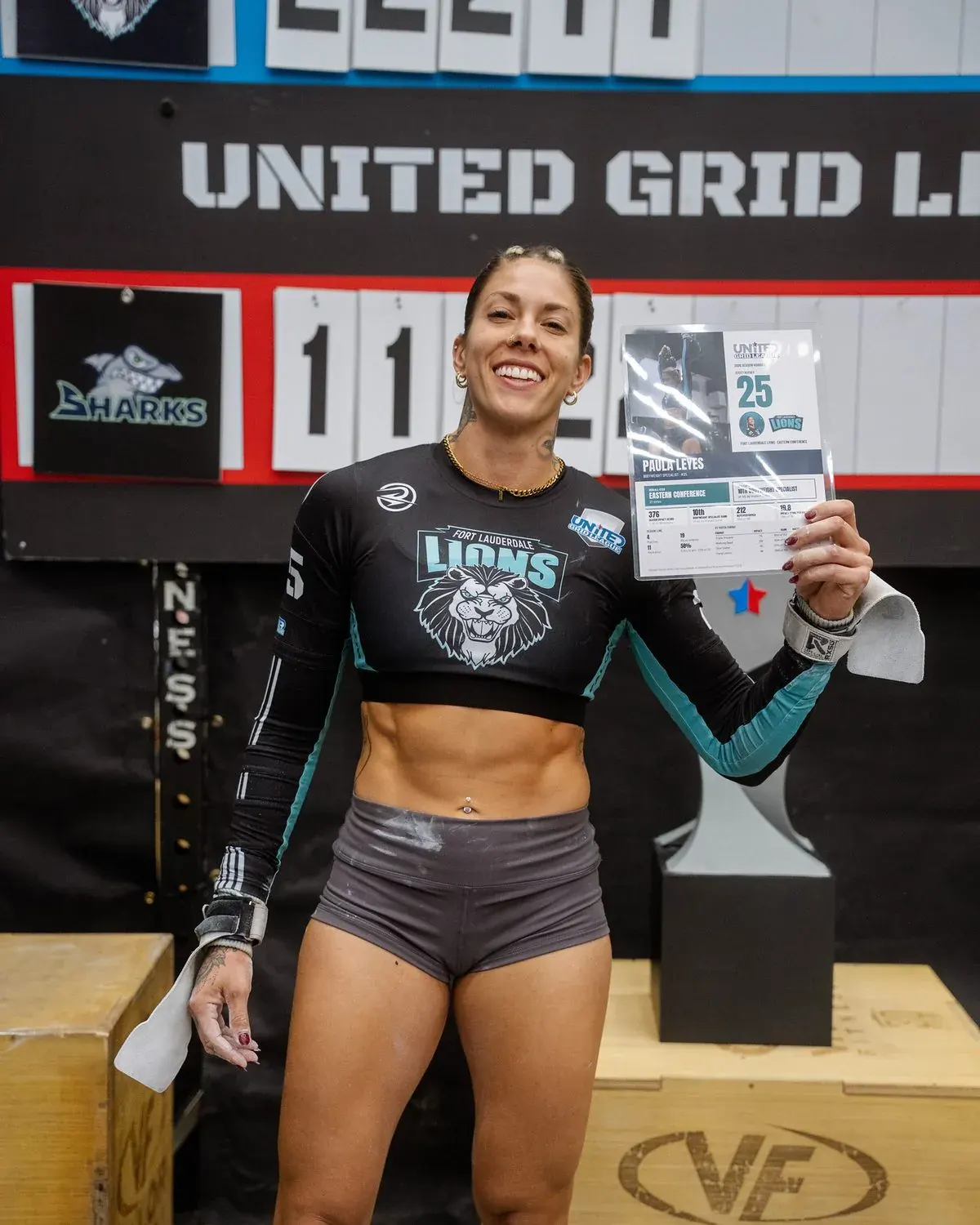 Paula Leyes of the Fort Lauderdale Lions, a 2026 Eastern Conference All-Star.