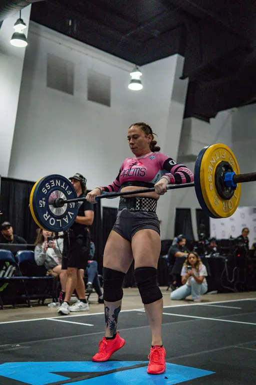 Samantha Secord front squat