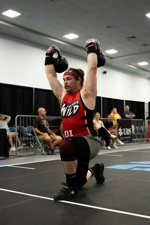 David McKellar kettlebell overhead