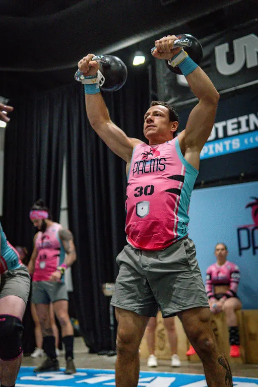 Steven Christofides kettlebell snatch