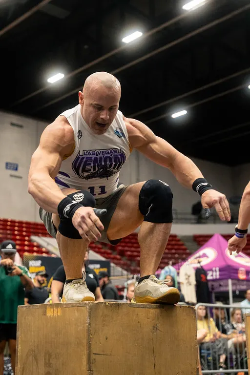 Robbie Rodriguez box jump