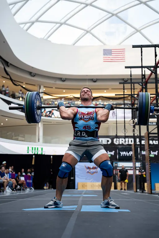 Ryan Clarke front squat