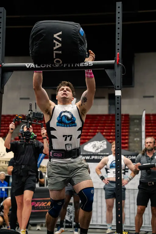 Evan Newman over bar
