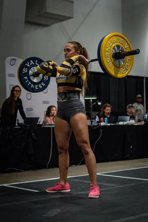 Brynn Carrick front squat