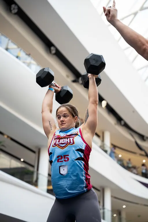 Madalyn Davis overhead
