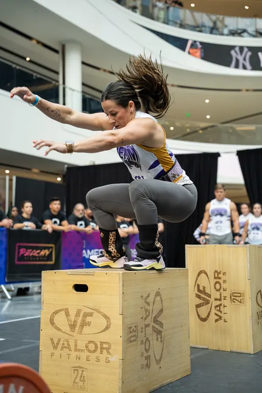 Tori Hite box jump